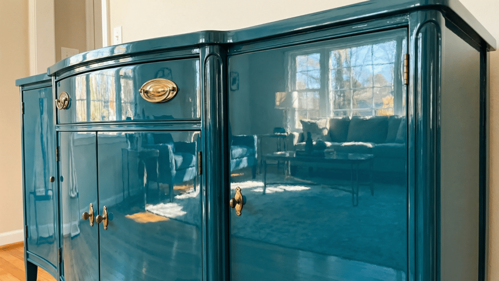 gloss or high gloss finish