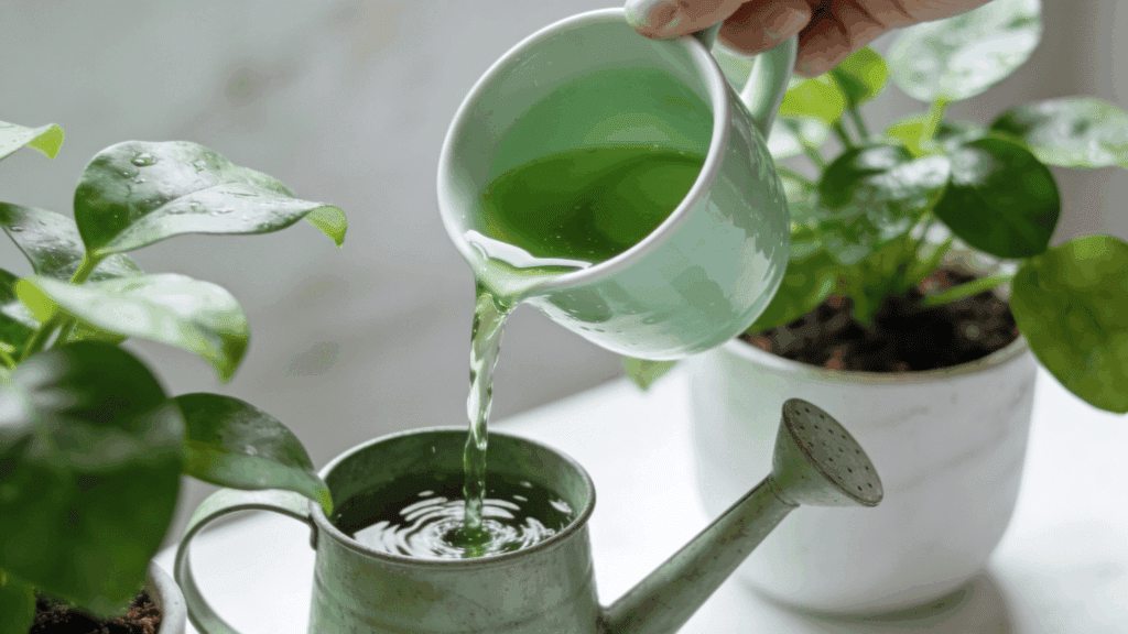 green tea fertilizer