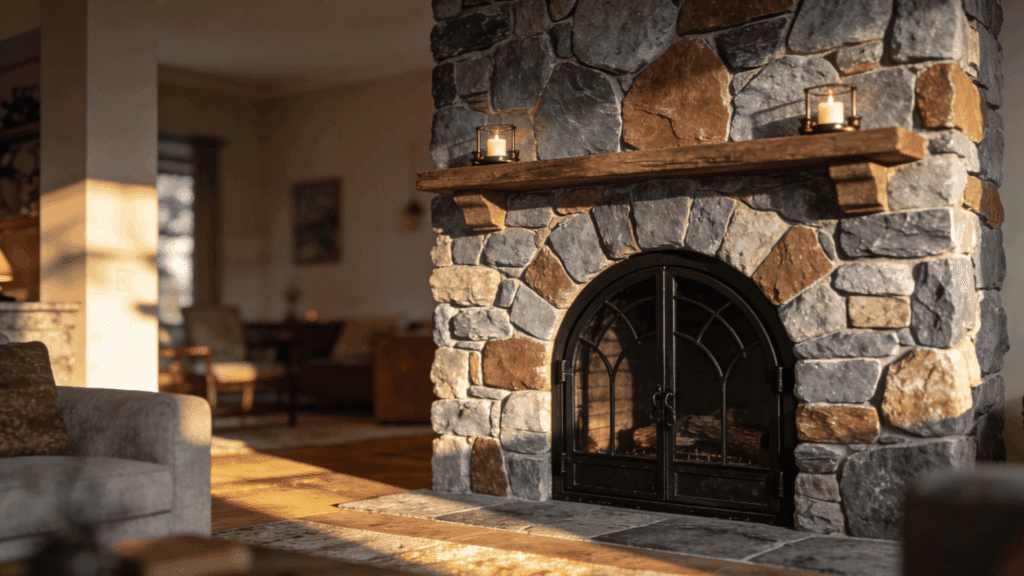 heavy mortar old world european style