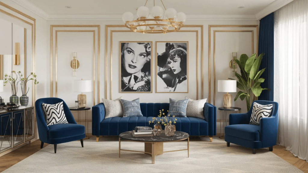 hollywood regency style