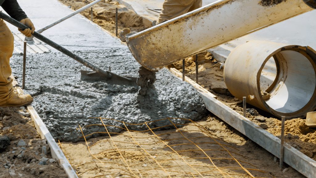 how long does concrete take to dry.