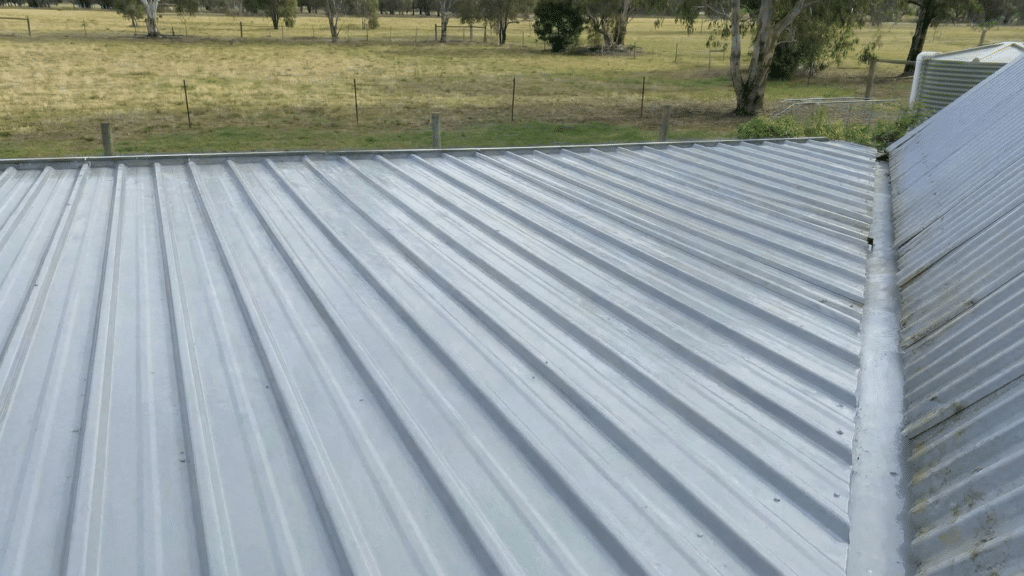 how long does it take to paint a metal roof