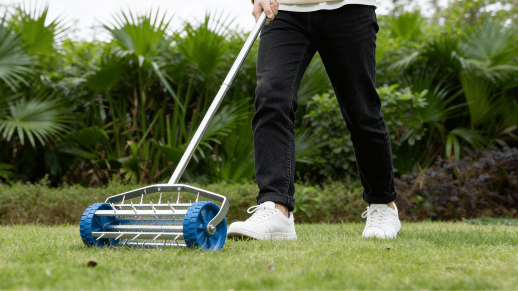 how to aerate lawn
