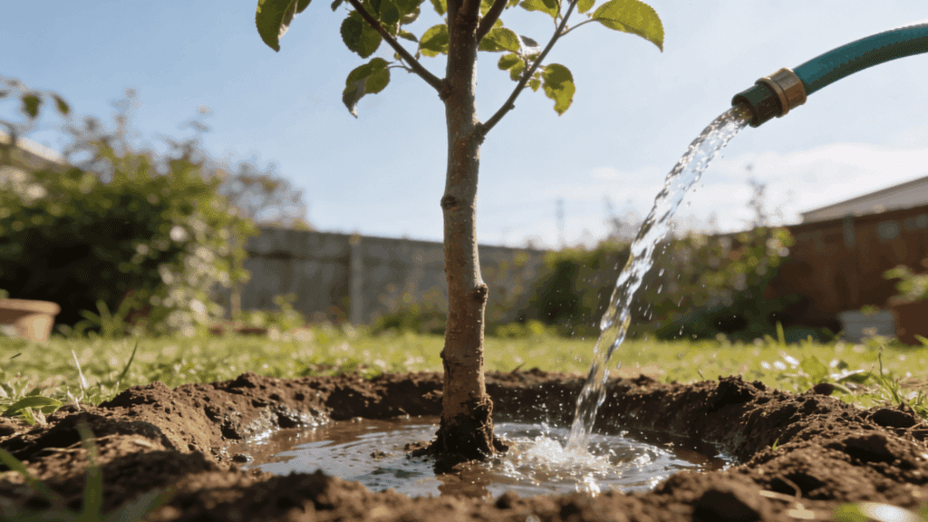 how to care for a newly planted tree