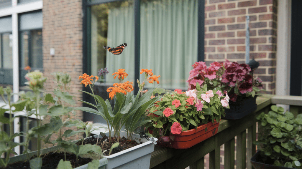 how to grow a butterfly garden in small spaces