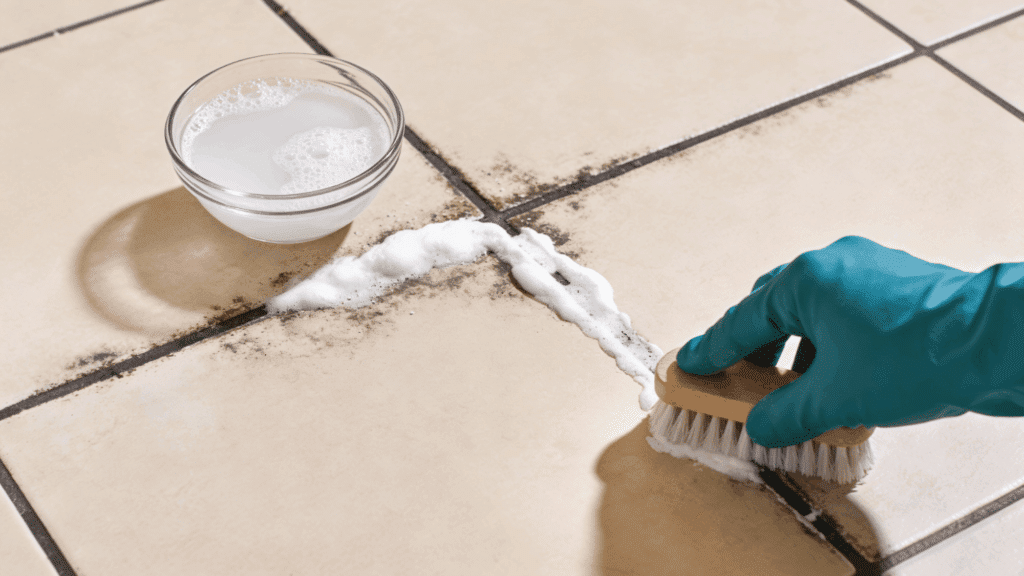 hydrogen peroxide dish soap power paste tough daily grime