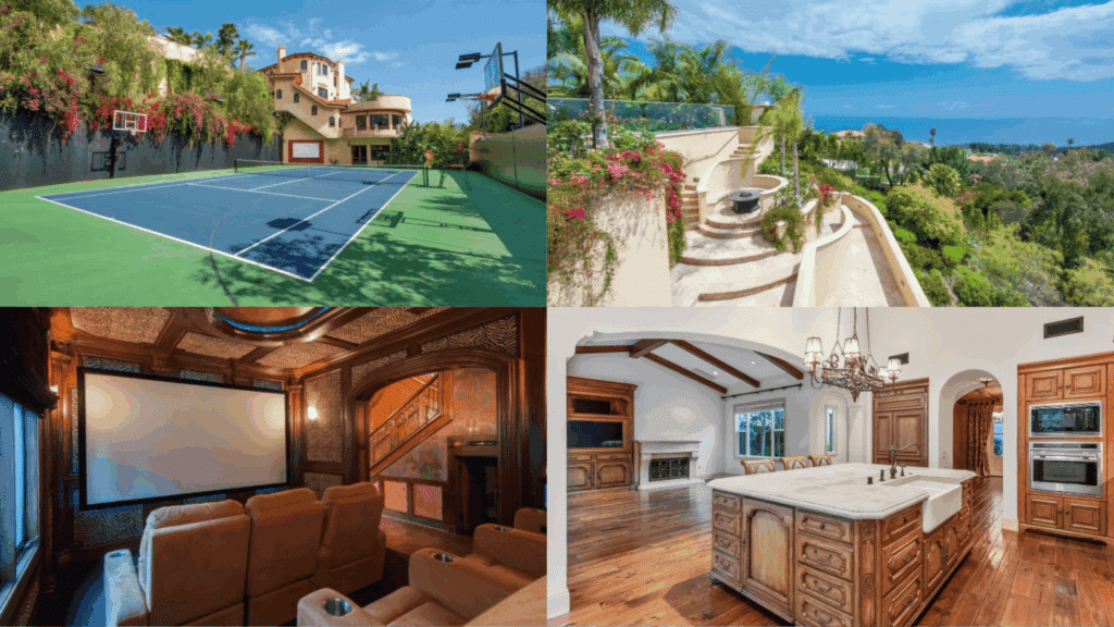 inside kobe bryants main residence newport coast house