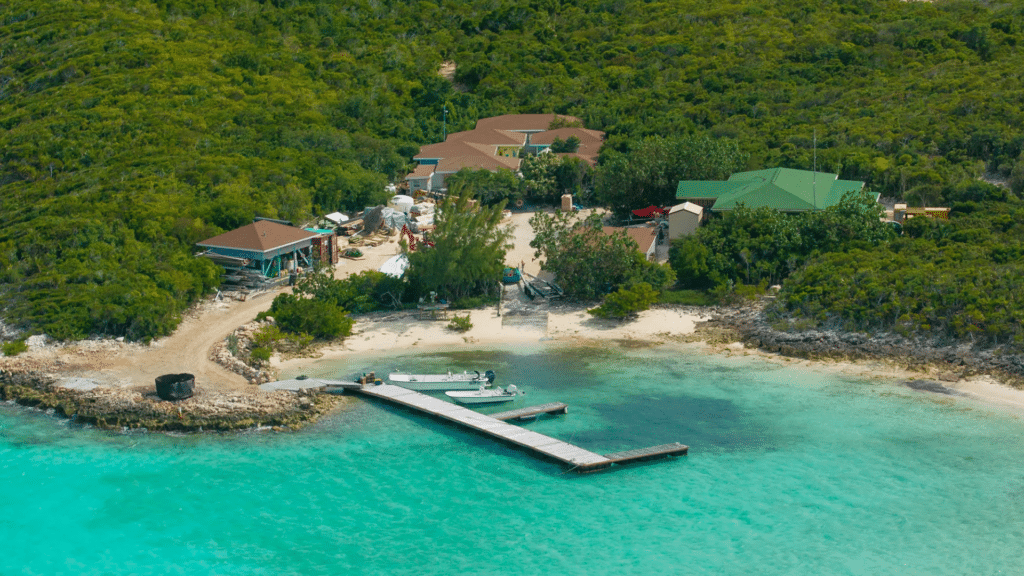 johnny depp private island in the bahamas