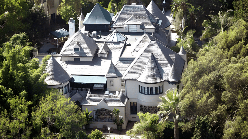 johnny depp the hollywood hills estate