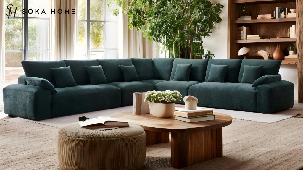 L-Shaped Sectional | SOKA HOME