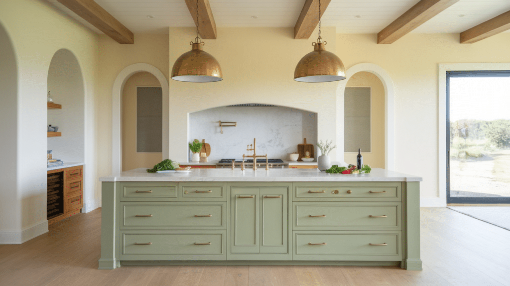 large kitchen islands