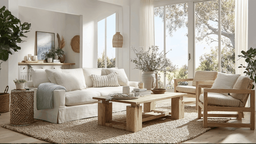 light wood furniture