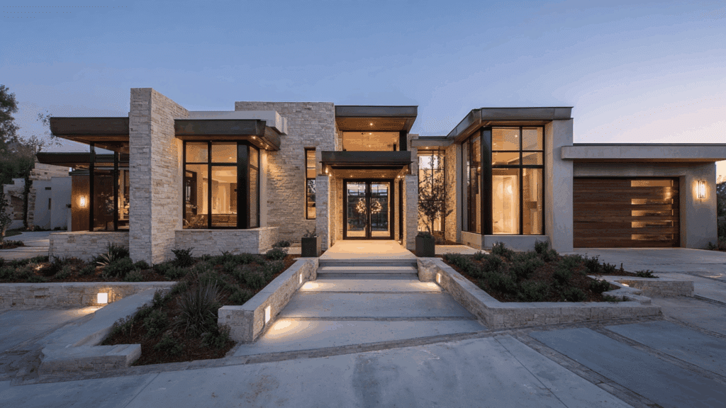 luxury modern ranch estate