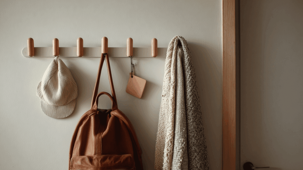 minimalist wall hooks for decor and function