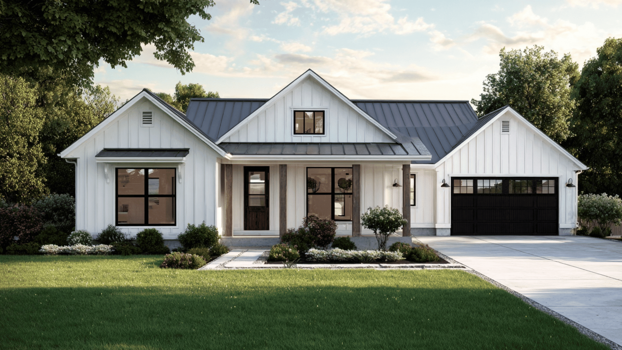 17 Modern Ranch House Designs That Redefine Living Spaces - Opple House
