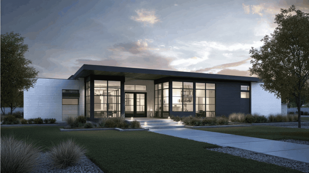 17 Modern Ranch House Designs That Redefine Living Spaces modern ranch house