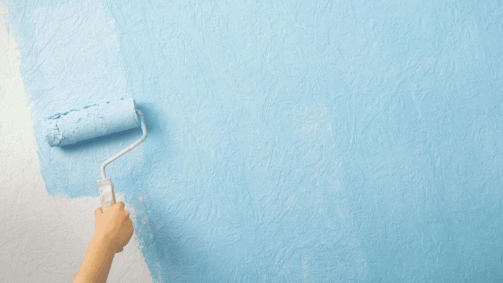 paint over wallpaper