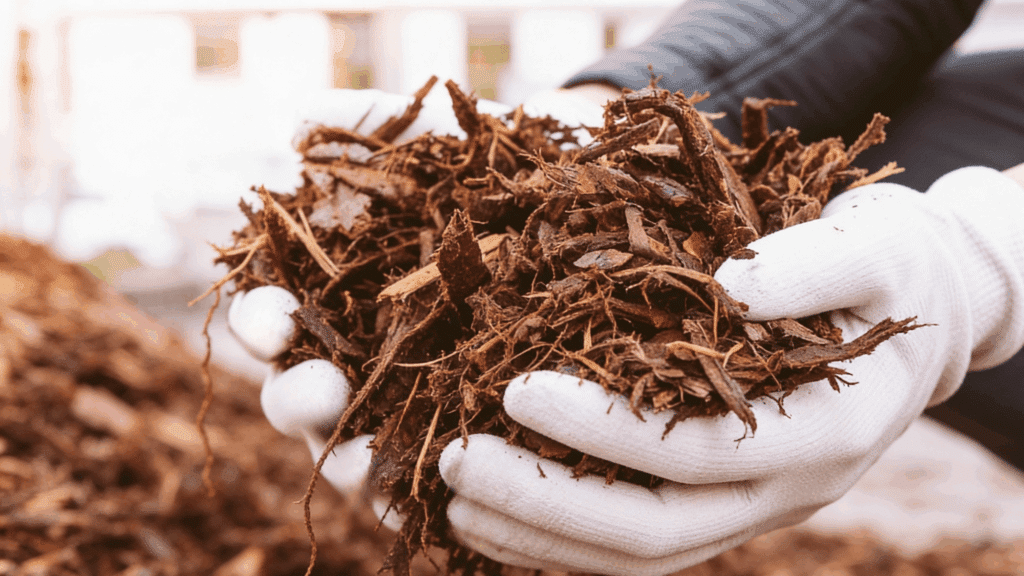 pine straw mulch