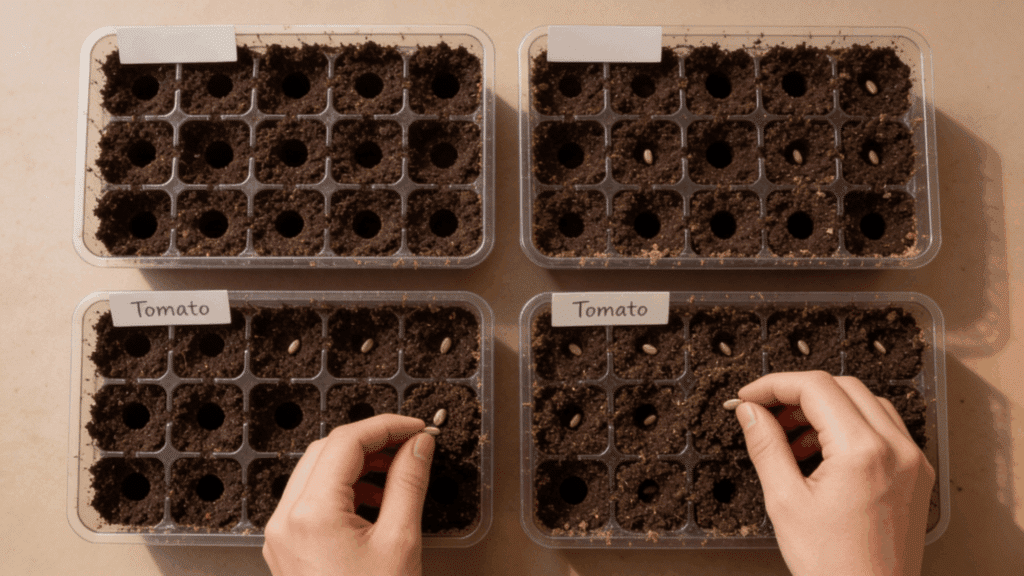 plant the seeds properly