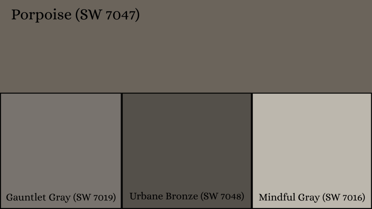 Porpoise by Sherwin-Williams (SW 7047) Color Review - Opple House