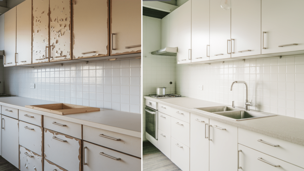 refacing kitchen cabinets cost