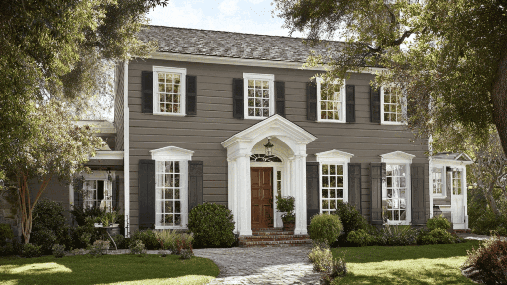 rockport gray by benjamin moore exterior siding