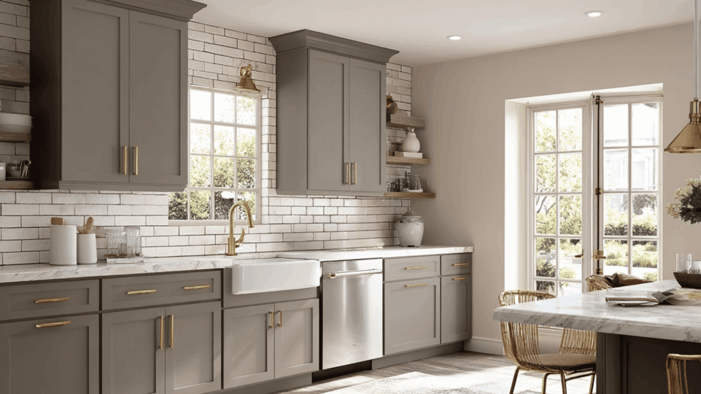 rockport gray by benjamin moore kitchen