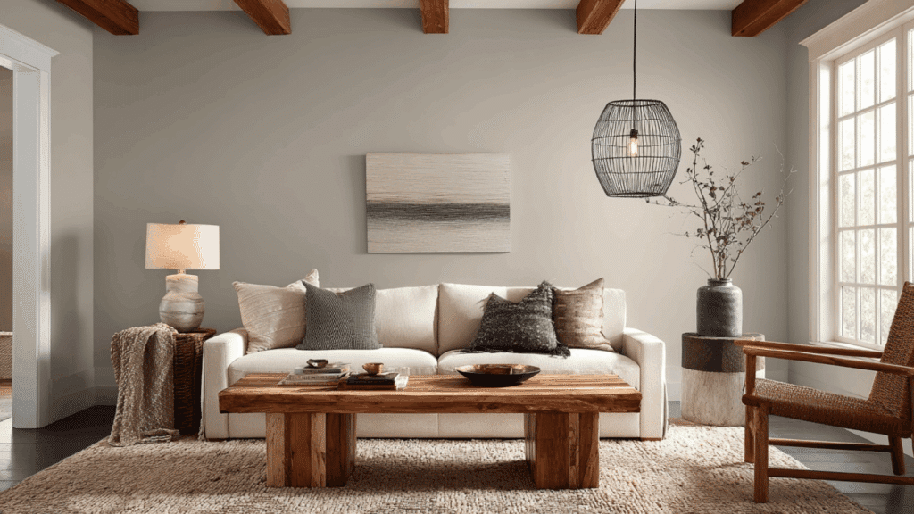 rockport gray by benjamin moore living room