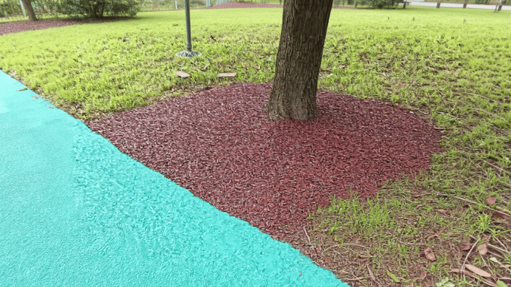 rubber mulch