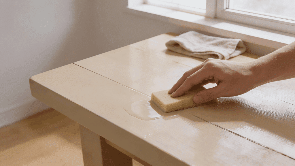 seal the finished piece for protection