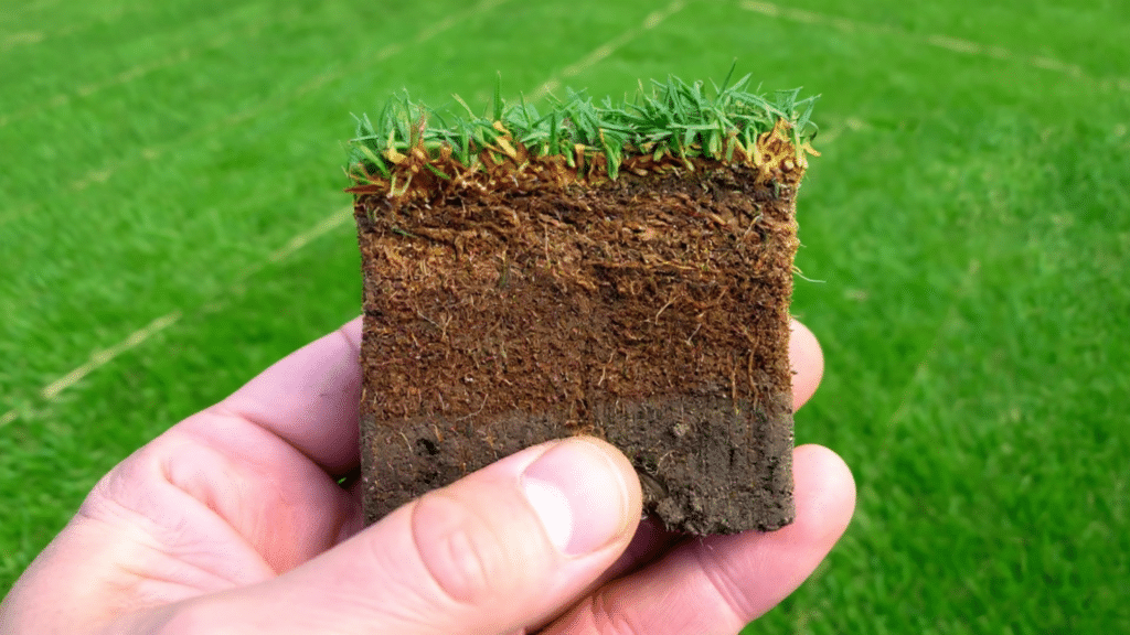 signs your lawn has too much thatch