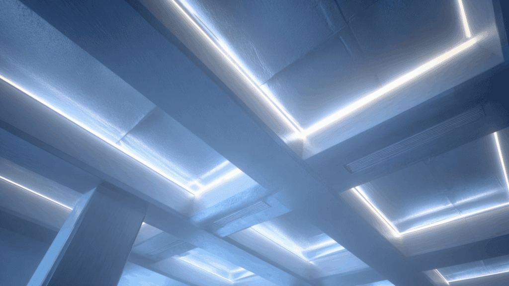 smart glass infused beams