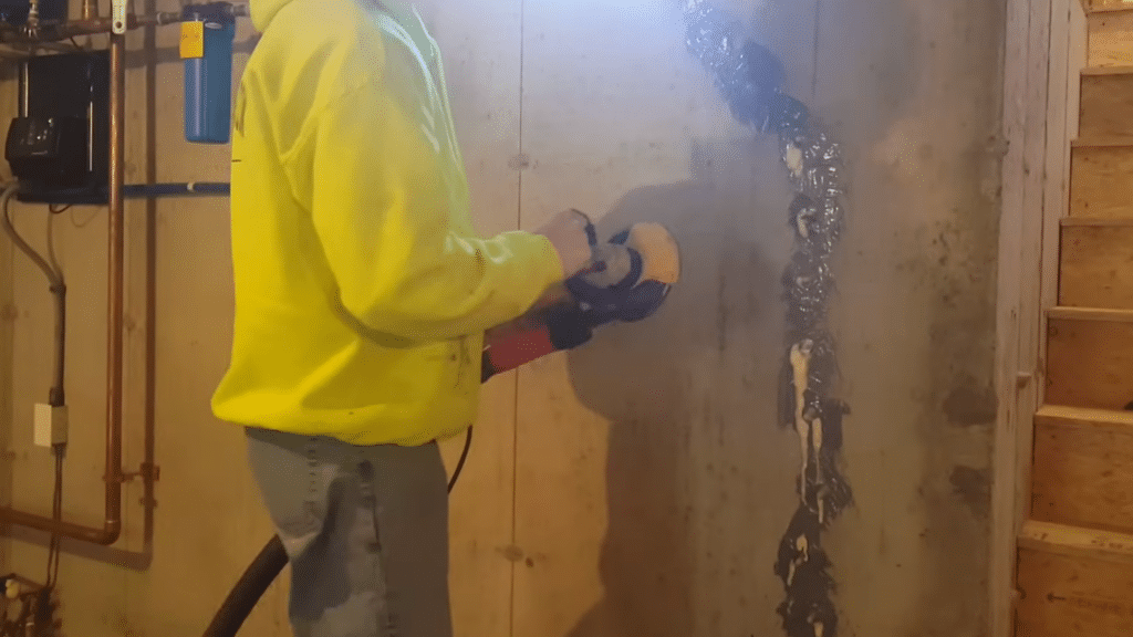 smooth and finish the wall
