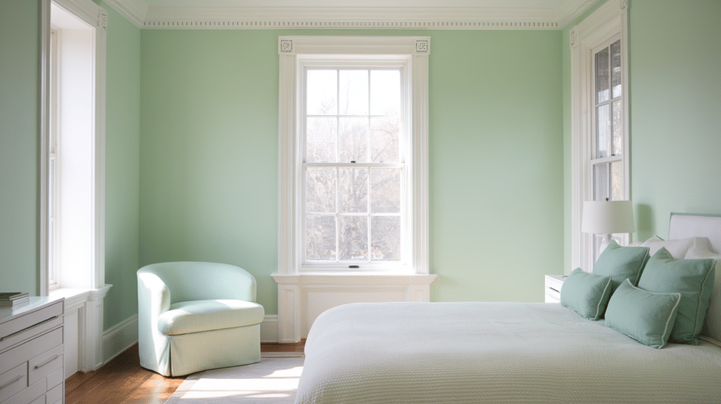 soft pastel walls