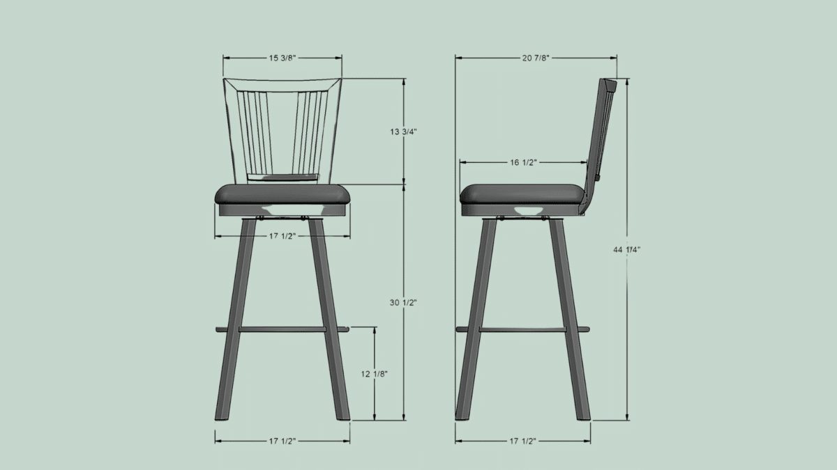 What Is the Standard Height of a Bar Stool? - Opple House
