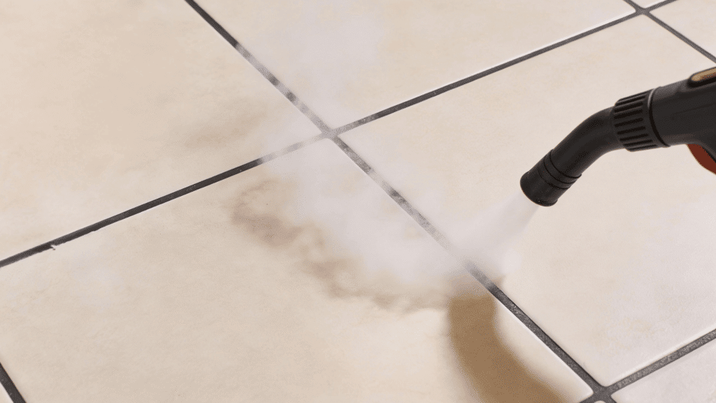 steam or hot water boost for stubborn spots