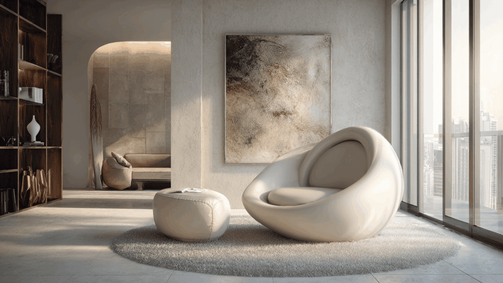 subtle statement pieces used as focal points