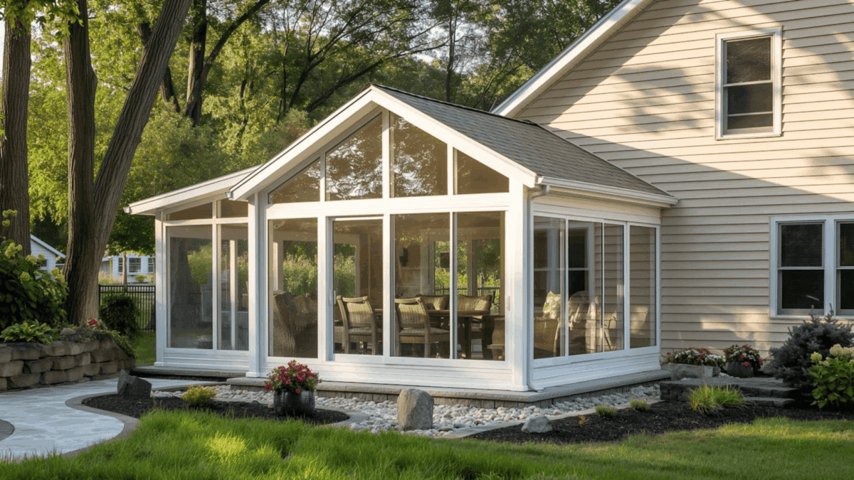 How Much Does a Three-Season Sunroom Addition Really Cost? - Opple House