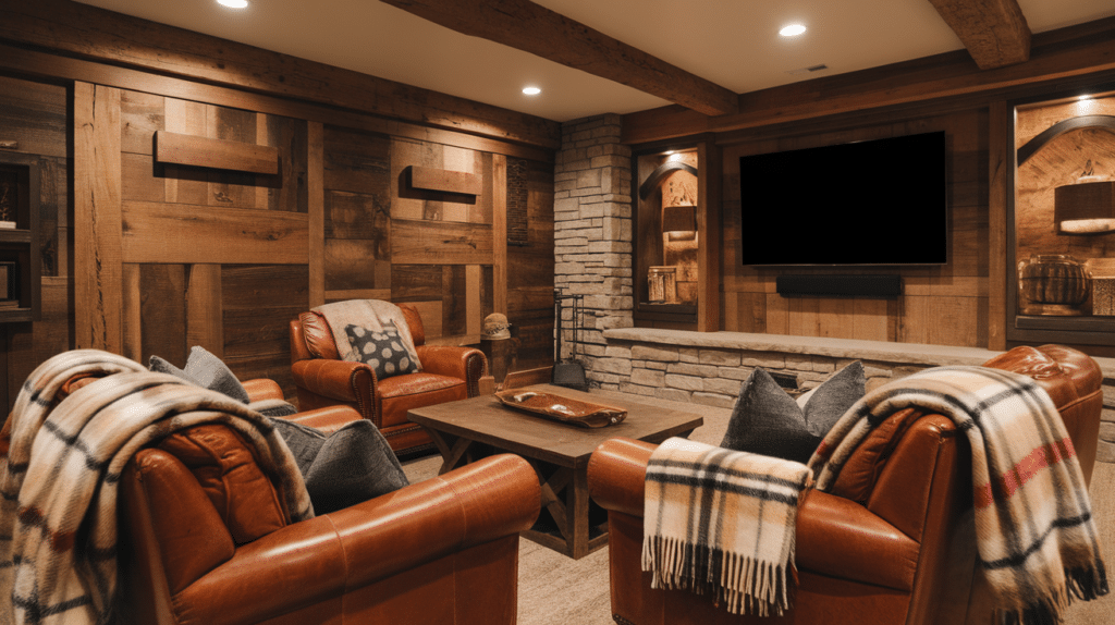 the rustic lodge look