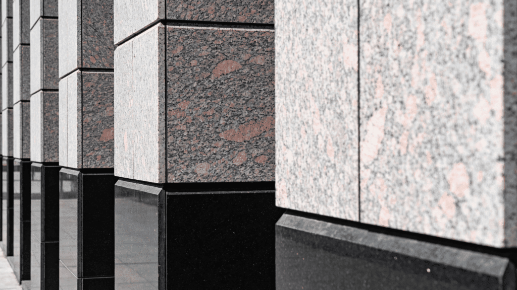 types of exterior house stone