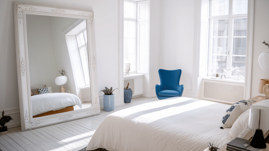 use mirrors to reflect light