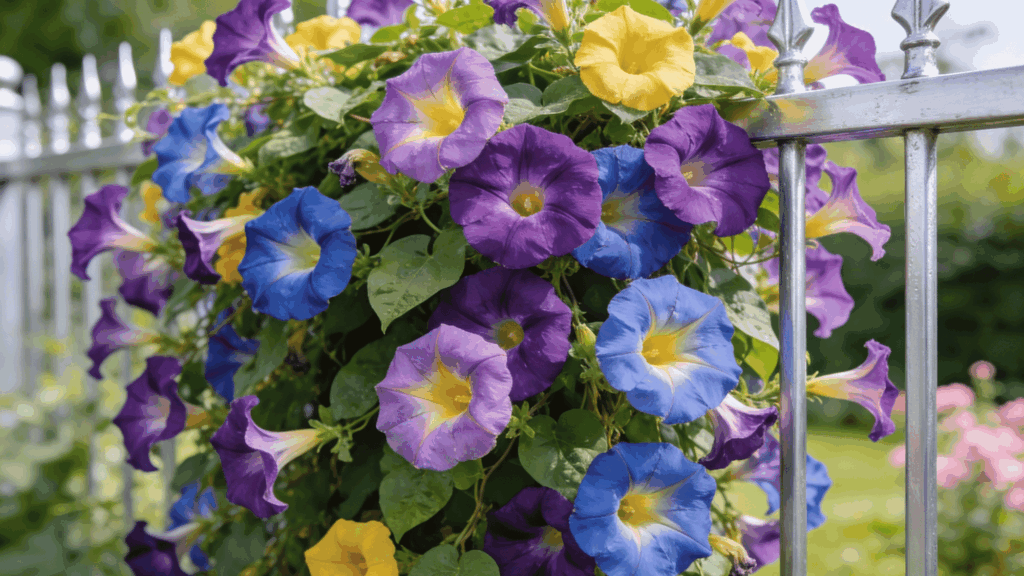 vertical flower wall or trellis garden