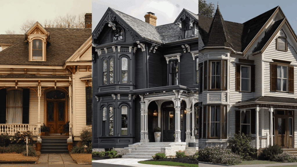 victorian house colors by architectural style
