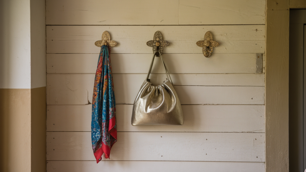 wall hooks for bags and hats