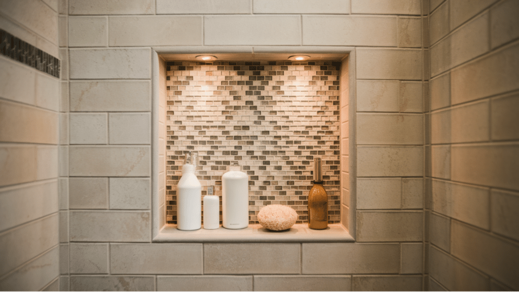 wall niches for storage