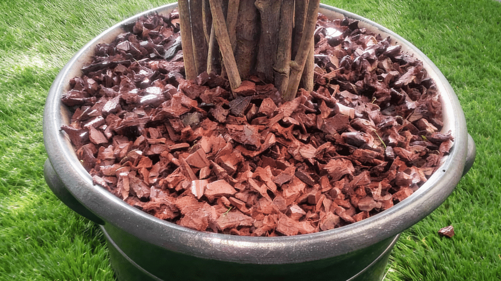 what is rubber mulch