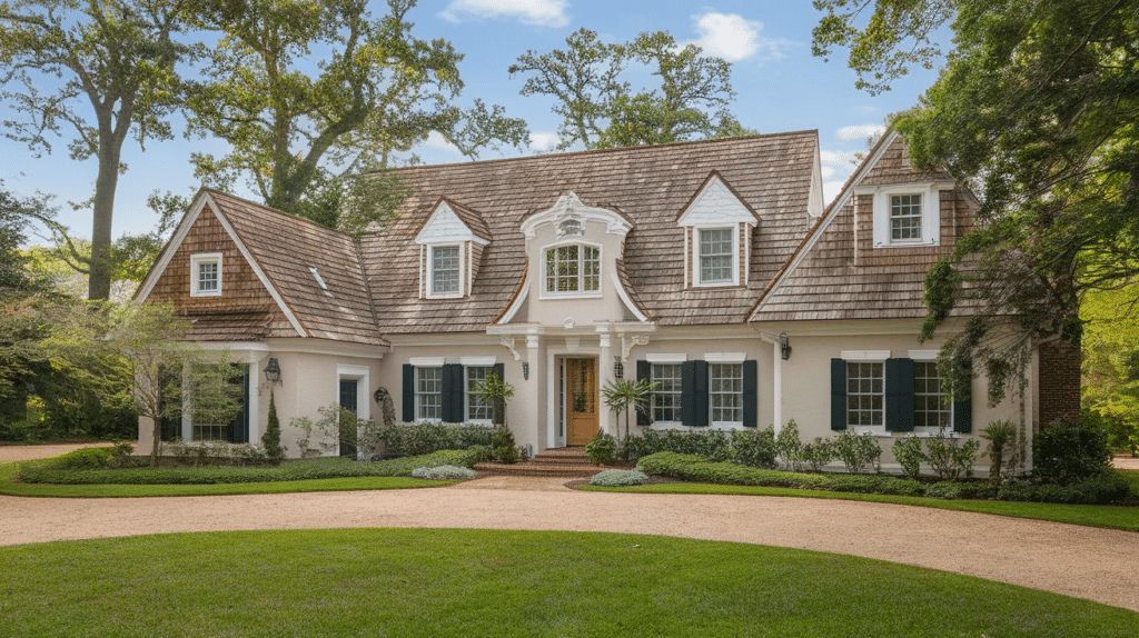 What Color Paint Goes with Brown Roof? what paint goes with a brown roof