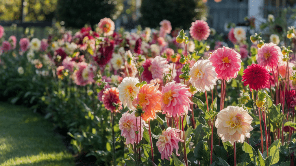 when to plant dahlias for best blooms