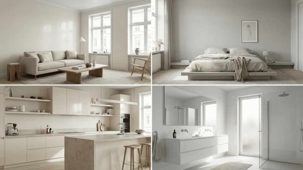 which paint finish works best in each room