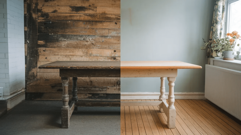 why refinish a table